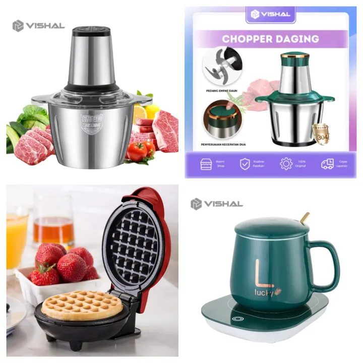 3 Gadget Dapur VISHAL Murah Meriah, Mulai Rp34 Ribu!