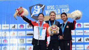 Atlet Muda RI Gemparkan Piala Dunia Panjat Tebing Bali 2025