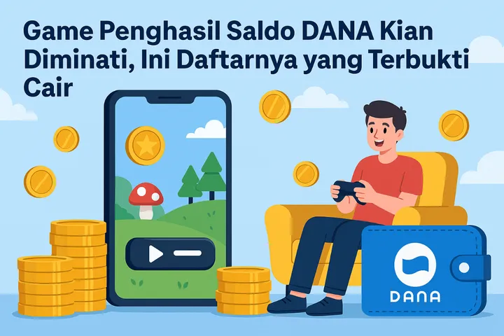 Game Penghasil Saldo DANA: Daftar Terpercaya & Terbukti Cair