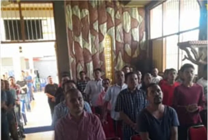 Ibadah Kenaikan Yesus: Sukacita Warga Binaan Rutan Ambon