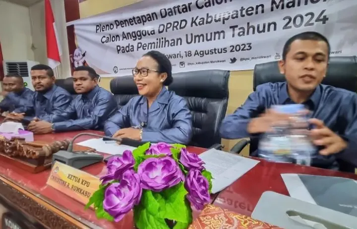 KPU Temukan 24 Caleg ASN & Aparat Terlarang Manokwari