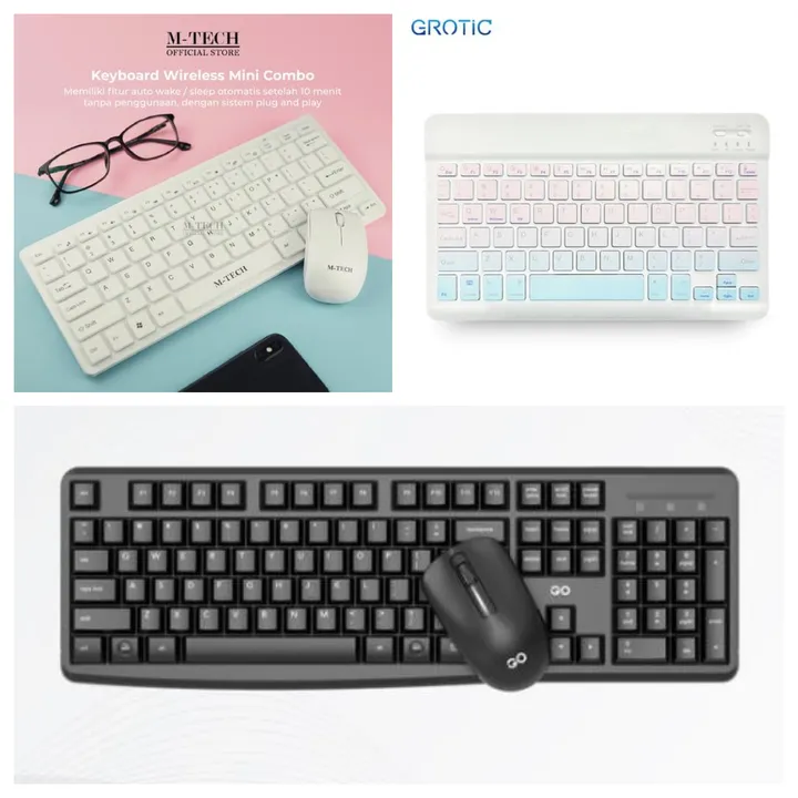 Keyboard Wireless Terbaik: Pilihan Tepat Kerja & Belajar Efisien