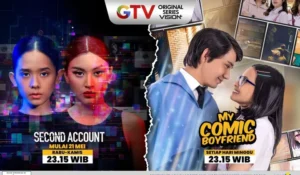 Nonton Second Account & My Comic Boyfriend di Vision+ sekarang!