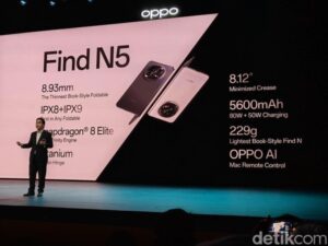 Oppo Find N5 Indonesia: Spesifikasi Lengkap & Harga Terbaru