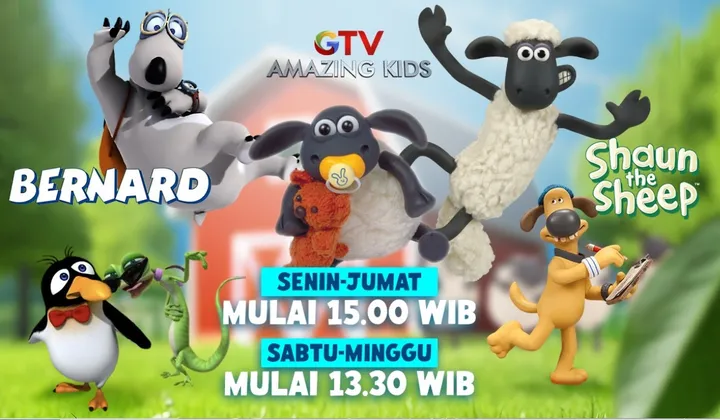 Petualangan Seru Bernard & Shaun di GTV: Tontonan Keluarga Terbaik
