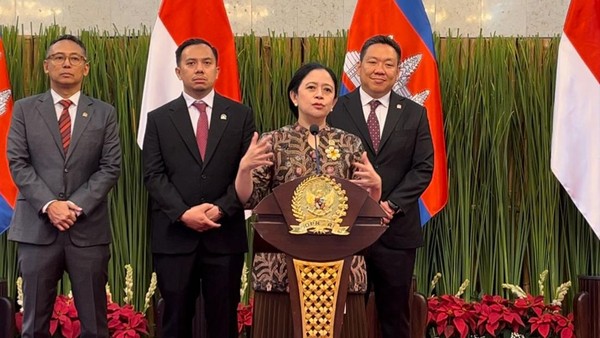 Puan Maharani Temui Presiden Senat Kamboja: Bahas Krisis Politik Terbaru
