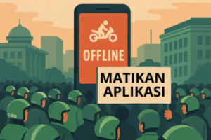 Ribuan Polisi Kawal Demo Ojol: Keamanan Terjaga Hari Ini