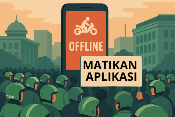 Ribuan Polisi Kawal Demo Ojol: Keamanan Terjaga Hari Ini