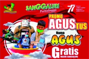 Sanggaluri Park Purbalingga: Agustus Bahagia Agus, Rahasianya?