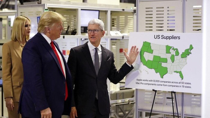 Trump Desak Apple Hentikan Produksi iPhone di India?
