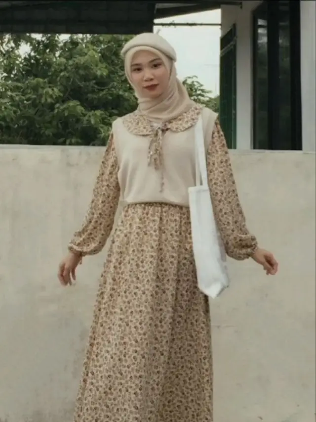 6 Dress Vintage Hijab Kekinian: Gaya Selebgram Favorit