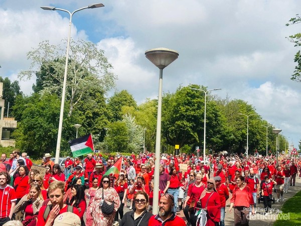 Dukungan Diaspora Palestina: Aksi Nyata di Negeri Kincir Angin