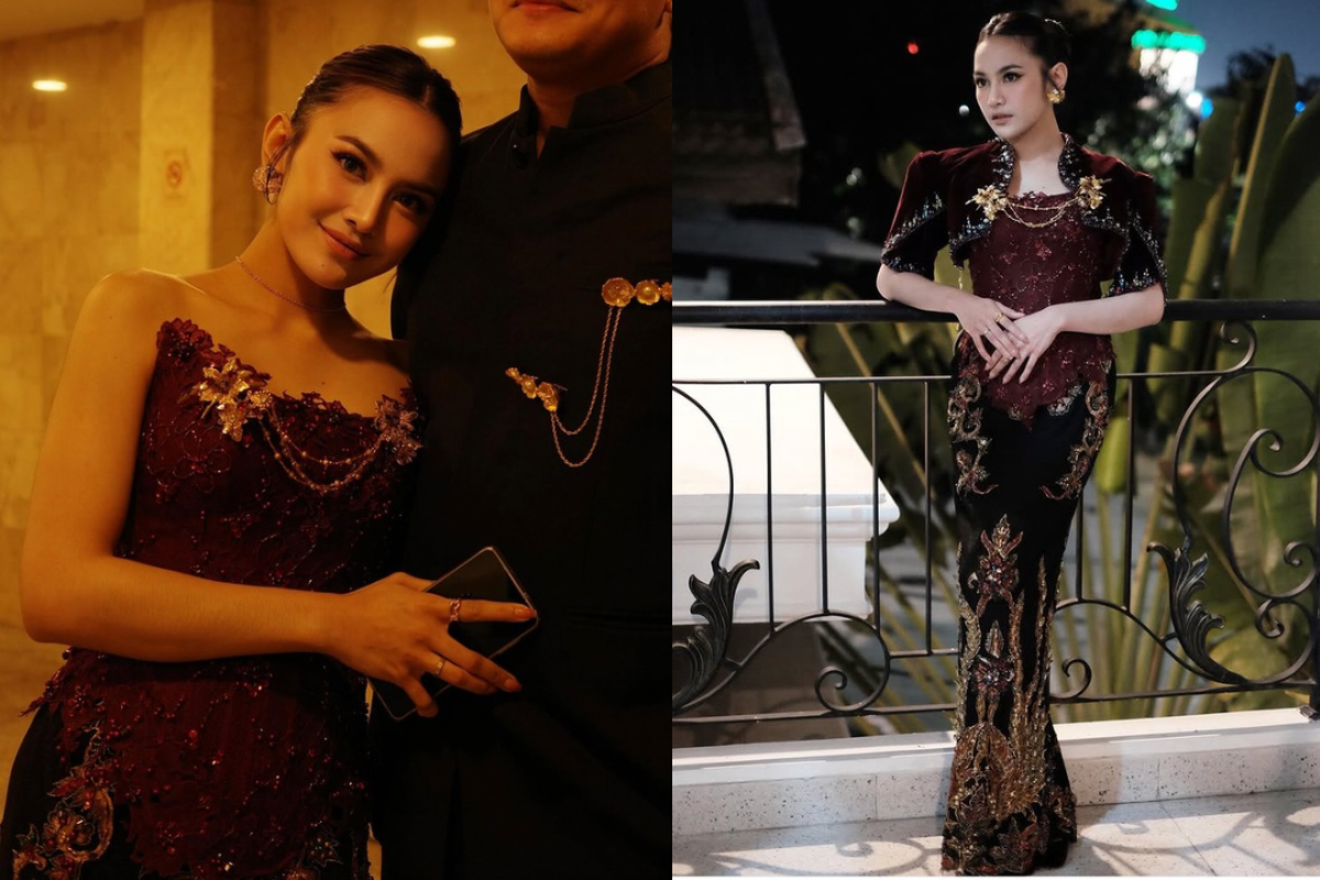 Mahalini Tampil Mempesona: Detail Outfit Mewah Ngunduh Mantu Al-Alyssa