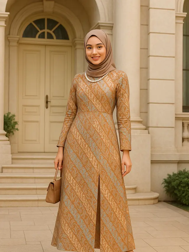 Rahasia Memilih Kain Batik Gamis: Anggun, Nyaman, & Sempurna