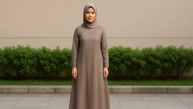 Rahasia Tampil Jenjang & Ramping: Gamis Terbaik untuk Wanita 150cm
